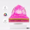 Fancy Gift Basket Set - 4 Square Empty Baskets with Complimentary Colorful Net and lace Wraps | Handcrafted  for Any Occasion - Anniversary, Wedding, Birthday , Mehendi , Shadi , Party | Premium Quality in 13 Vibrant Colors & Sizes (8x8 to 14x14). 