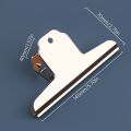 1pc/3pcs/5pcs Large Bull Paper Clips 14.5cm/5.7in,School Supplies for Bulletin Board,Artworks,Food Bag,Photos,Metal Chip. 