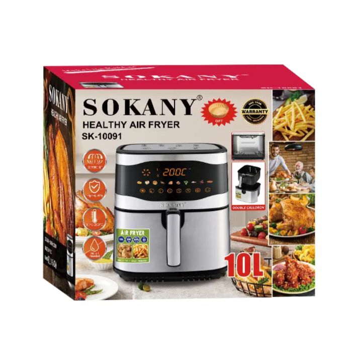 Sokany%20Double%20Heater%20Stainless%20Steel%20Digital%20Smart%20Air%20Fryer%2010%20Litre%20Extra%20Large%20Size%20Air%20Fryer%20(SK-10091)%20-%20Image%204