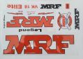 MRF Legend 2023 New 3D Bat Sticker for professional players & Cricketer. 