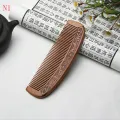 Natural Peach Wood Comb Close Teeth Anti-Static Head Massage Hair HealthTools. 