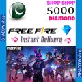 Garena Free Fire Diamonds  5000. 