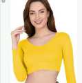 Cotton Crop Tops Short Body and Long Sleeve Blouse for Women – Best Quality by Soniya Fashion.