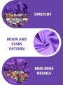 Elastic Wide Edge Long Satin Bonnet Hat Sleeping Hats Wrap Loose Night Cap Hair Care Bonnet for Women Men Unisex Cap Bonnet. 