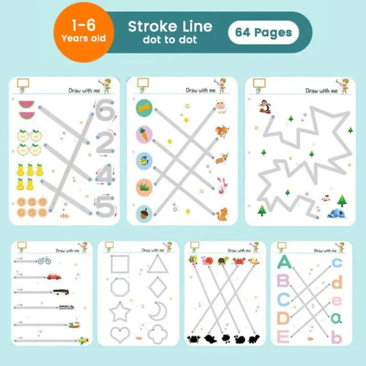 Magical%20Tracing%20Workbook%20%E2%80%93%20Reusable%20Calligraphy%20Copybook%20for%20Toddlers%20&%20Children%20%7C%20Erasable%20Learning%20&%20Drawing%20Book%20for%20Kids,%20Fun%20Handwriting%20&%20Drawing%20Practice,%20Early%20Education%20Activity%20Book%20for%20Skill%20Development%20-%20Image%206