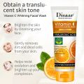 Disaar Beauty Skincare Vitamin C Facial Wash Moisturizing Cleaning Anti-Acne Oil Control Essence 100ml. 