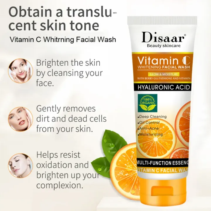 Disaar%20Beauty%20Skincare%20Vitamin%20C%20Facial%20Wash%20Moisturizing%20Cleaning%20Anti-Acne%20Oil%20Control%20Essence%20100ml%20-%20Image%204
