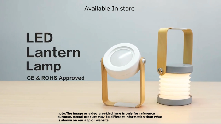 Rechargeable LED Camping Lantern Flashlight,Portable Retractable Folding Lamp Camping Accessories,Use for Hiking, Emergency Light, Camping,Tent Garden Patio