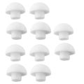 Buffers Toilet Seat Bumpers ABS+TPE Pack Pads Parts Replace Replacement Stop Sturdy 10Pcs Top Cover Accessories.