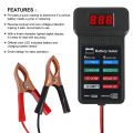 BT 171 Automotive Alternator Tester, LED Reverse Display, Multiple Protection, Display Battery Status, 12V for Automotive Repair. 