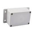 ABS plastic case grey waterproof electronic project box DIY case with ears waterproof case instrument box electrical supplies.