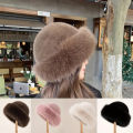 Thicken Plush Warm Fur Hat Fluffy Beanie Warm Thick Hat Mongolian Caps for Casual Trips Sports Skiing. 