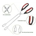 BBQ Tools Barbecue Scissor Tongs Grilled Food Tong Long Handle Scissor BBQ Bread Roast Clip Kitchen Baking Tongs BBQ Accessories.