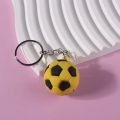 Mini Football Keychain / Soccer Ball Keychain – Sports Key Ring for Kids, Gifts, Rewards & Party Favors. 