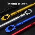 SEAMETAL Motorcycle Adjustable Handlebar Multi-functional Aluminum Alloy Thickened Balance Bar Motorcycle Waterproof Crossbar. 
