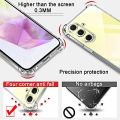Silicone Shockproof Clear Back Cover for Samsung Galaxy M14 4G and A05s. 