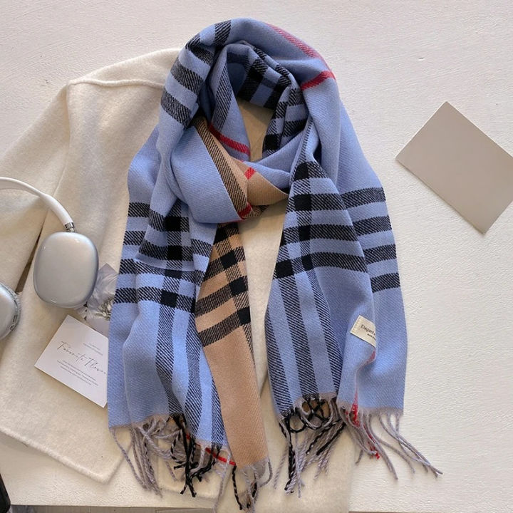 New%20Autumn%20Winter%20Fashion%20Cashmere%20Plaid%20Design%20Scarf%20Men%20Women%20Warm%20Thickening%20Shawl%20Neckerchief%20Scarves%20Bufanda%20Tassel%202024%20-%20Image%206