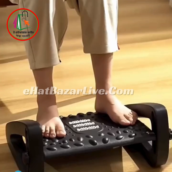 Foot Rest  Massage Roller Under Desk