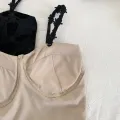 ITOOLIN Women Sweet Elastic Camis Underwear Padded Bra Spaghetti Cute Crop Tops Print Tank Tops For Women Summer 2023. 