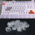 10/20pcs Blank ABS Frosted Translucent 1U R4 Keycaps for Cherry MX Switches Mechanical Keyboard Replacement.