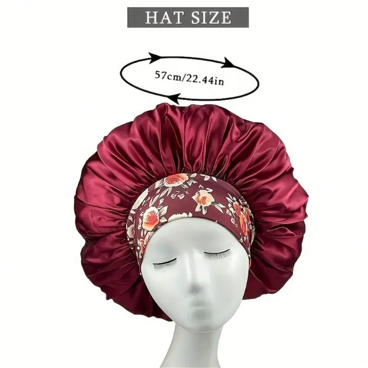 Women's%20Satin%20Sleep%20Cap,%20High%20Density%20Bonnet,%20Breathable%20Design,%20Elastic%20Wide%20Band,%20Soft%20Fabric%20-%20Image%202