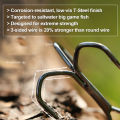 9KM 25Pcs Fishing Treble Hooks Triple Hooks Replacement Fishing Hooks High Carbon Steel for Freshwater Saltwater.