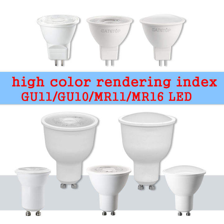 4Pack 3W MR11 GU11 LED Spot Light Bulb 35mm Diameter AC 220V MR11 GU4 GU10 GU5.3 Lamp Bright Mini COB LED Spotlight Lamp