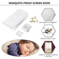 Anti Mosquito Fly Curtains For Doors Screen Magnetic Mosquito Net Door Window Automatic Closing Mesh For Kitchen Living Room. 