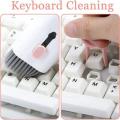 Keyboard Cleaning Tool Portable Multifunctional Cleaning brush Tool Electronics 7 in 1 Earbud keyboard laptop Cleaning Pen cleaner Kit. 