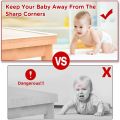 Table Edge Guard Furniture Corner Protector Strip Self Adhesive Transparent Kids Collision Proof Soft Bumper Baby Safety. 