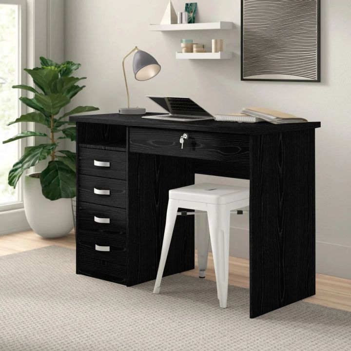 ROGER%20%E2%80%93%20Black%20Work%20Table%20with%20five%20Drawers%20-%20Image%205