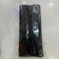 Car Seat Belt Cover Fabric Black Color. 