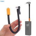 [TL]1 Piece Fine Thread Inflation Hose Adapter 30CM Car Tire Air Inflator Hose M6 Locking Air Chuck With Standard Tire Valve. 