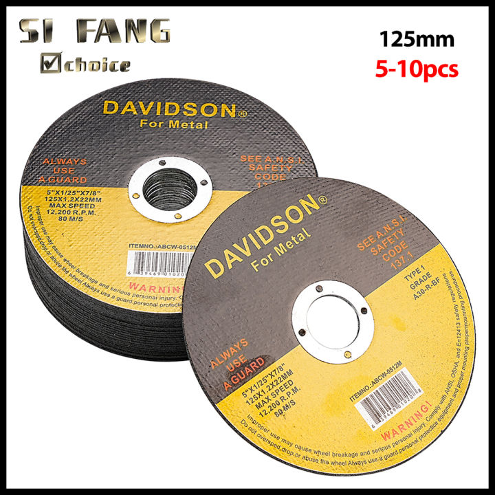5-10pcs 125mm Metal Cutting Disc Mini Cut Off Wheel 5 Inch Resin Saw Blade Metal Wood Stainless Steel Cutting For Angle Grinder