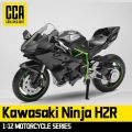 CCA 1:12 Scale Die Cast Motorcycle Model for Kawasaki Ninja H2R,Motorcycle Model, Kids Moto Toy Or Collection, Boyfriend. 