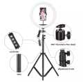 12.inches Ring Light Photo Studio Camera, Video lamp with Tripod for Smartphone.