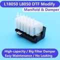 ET-L18050 Printhead DTF Manifold Adaptor Print Head Converter With Ink Damper For Epson XP600 EcoTank L18050 18100 L8050. 