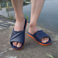 Men Slides Non-slip Summer Massage Flip Flops Indoor Slipper Man Sandals Beach Shoes Men. 