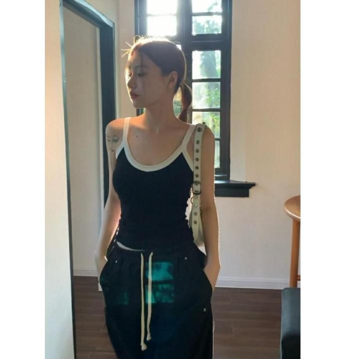 Mimi%20&%20didi.%20Korean-style%20short-sleeved%20strap%20cropped%20vest%20waistcoat%20slim%20fit%20chest%20sling%20vest%20#%20x2025%20-%20Image%205