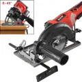 Angle Grinder Change Universal Cutting Machine Slotting Base 45° Adjustable Cutting Depth Positioning Bracket for 100-125MM. 