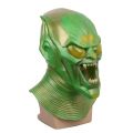 Halloween Movie Spiderman Hero Helmet Expedition Head Cover Latex Green Demon Mask Green Demon Full Head Mask. 