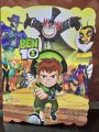 Pack of 3 Colouring Books for Boys black and white Ben 10 +Cars+Ben 10. 
