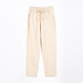 Womens Spring Summer Pants Cotton Linen Solid Elastic waist Candy Colors Harem Trousers Casual Female Pants.