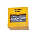Box emergency breckglass breaker emergency switch 85*85mm alarm push button switch available in Thailand. 