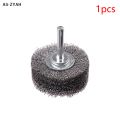 5Pcs/2Pcs/1Pc Rotary Polishing Tool Professional Stainless Steel Wire Brush Wheel 2" 50mm Rust Removal Edge Grinding Brush. 