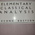 Elementary Classical Analysis By Jerold E. Marsden & Michael J. Hoffman. 