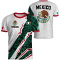 MEXICO Flag 3D Print Sport Quick-dry Breathable Men T-shirt Outdoor Football Jersey Team Short-sleeve Parent-child Top Clothing.