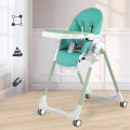 Portable Dining Chair Cover Baby PU Leather Dining Chair Pad Soft Multifunctional Seat Cover With Padding For Kids Children. 