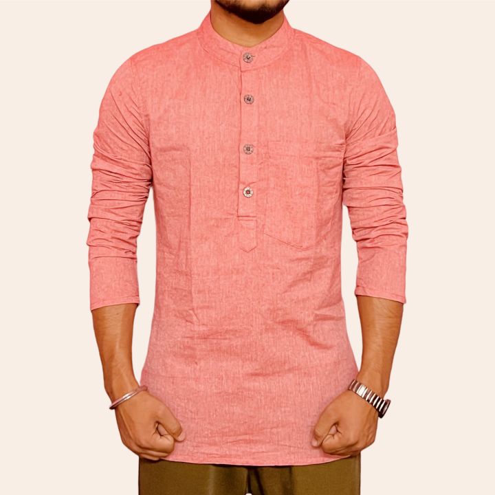 Summer Comfortable Fine Cotton Kurta For Men