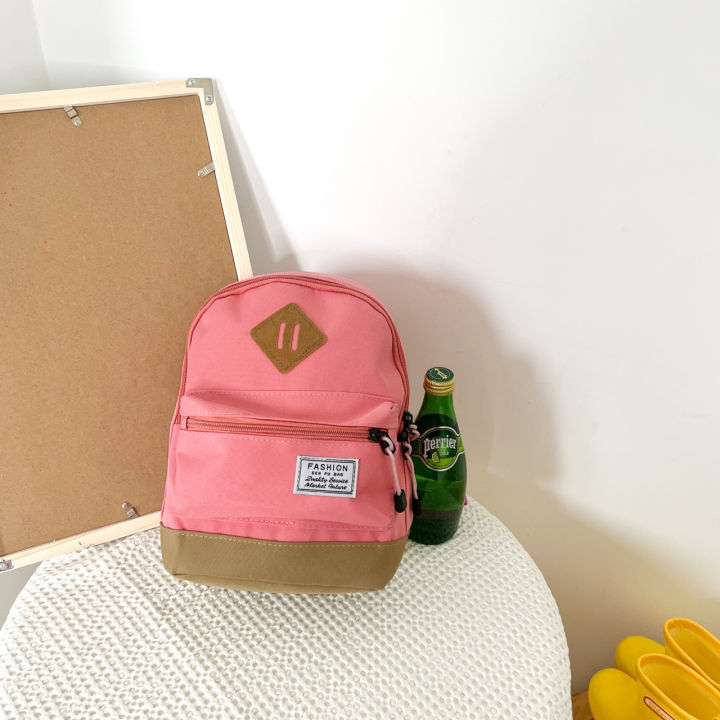 Cute%20Children's%20Kindergarten%20Backpack%20Boys%20And%20Girls%20Color%20Block%20Small%20Backpack%20Trendy%20Hot%20Sale%20Of%20The%20Season%20Double%20Shoulder%20Ba%20-%20Image%207